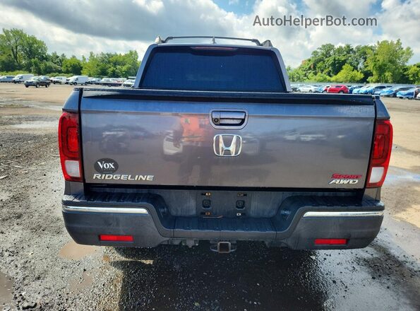 5FPYK3F51HB002488 2017 HONDA RIDGELINE Серебряный Вид сзади