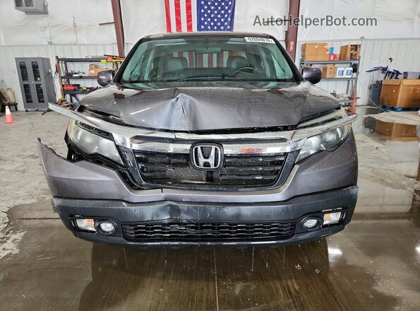 5FPYK3F51KB040391 2019 HONDA RIDGELINE Gray Front view