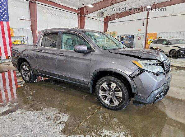 5FPYK3F51KB040391 2019 HONDA RIDGELINE Gray Front right