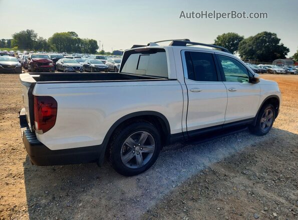 5FPYK3F51MB019110 2021 HONDA RIDGELINE Белый Задняя правая четверть