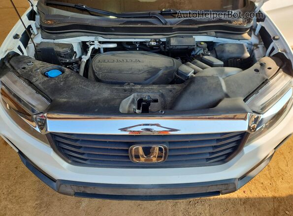 5FPYK3F51MB019110 2021 HONDA RIDGELINE Белый Вид задней части салона
