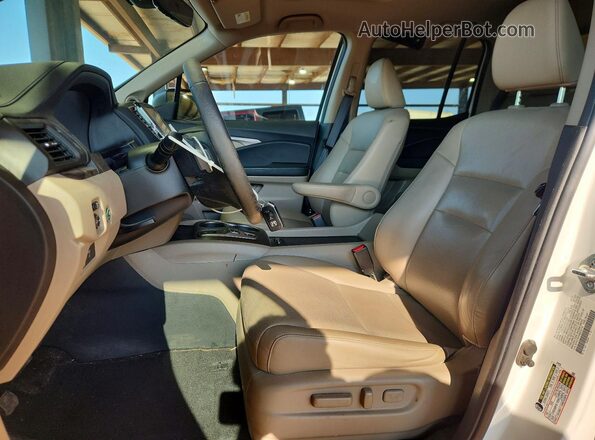 5FPYK3F51MB019110 2021 HONDA RIDGELINE Белый Вид салона спереди