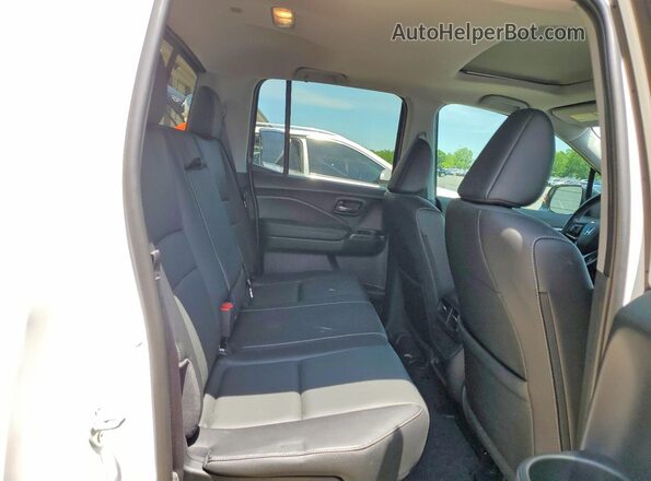 5FPYK3F51SB007326 2025 HONDA RIDGELINE White Rear seats view