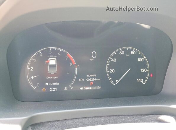 5FPYK3F51SB007326 2025 HONDA RIDGELINE White Instrument cluster view