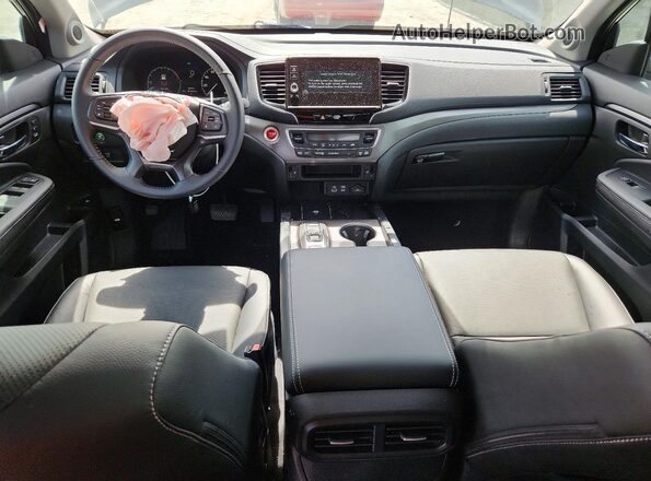 5FPYK3F51SB018911 2025 HONDA RIDGELINE Black Вид панелі приладів