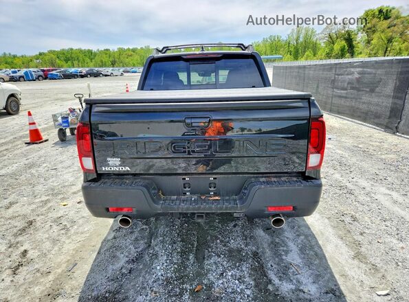 5FPYK3F51SB018911 2025 HONDA RIDGELINE Black Вид ззаду