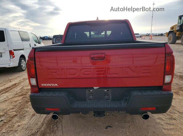 5FPYK3F51SB020755 2025 HONDA RIDGELINE Красный Вид сзади