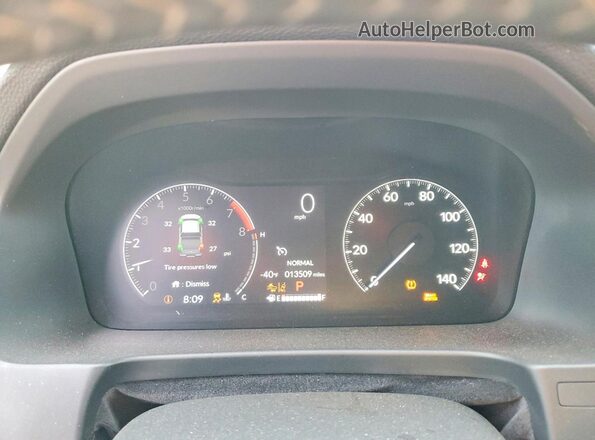 5FPYK3F51SB020755 2025 HONDA RIDGELINE Красный Вид щитка приборов
