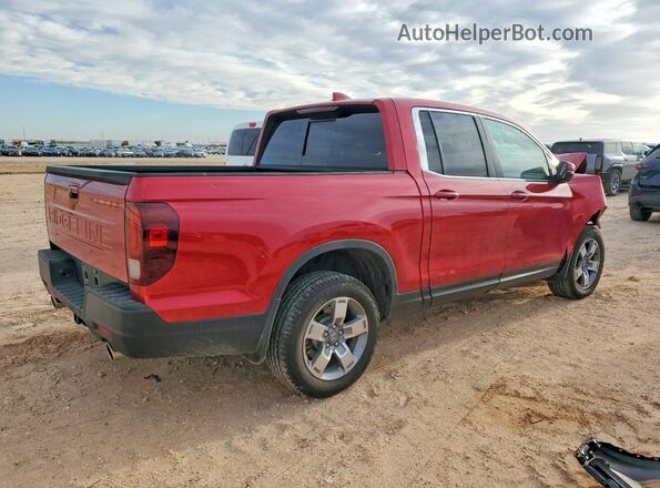 5FPYK3F51SB020755 2025 HONDA RIDGELINE Красный Задняя правая четверть