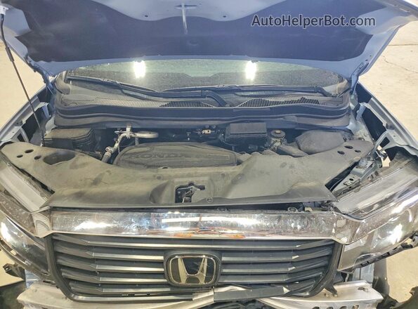 5FPYK3F52PB038561 2023 HONDA RIDGELINE Blue Սալոնի հետևի տեսք