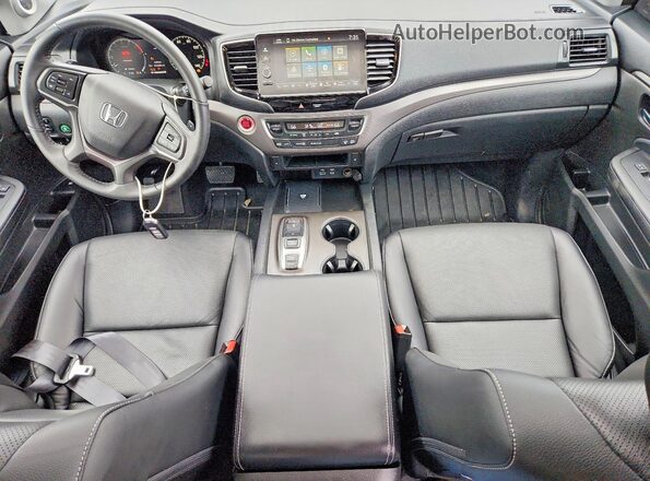 5FPYK3F52RB007314 2024 HONDA RIDGELINE Teal Widok deski rozdzielczej