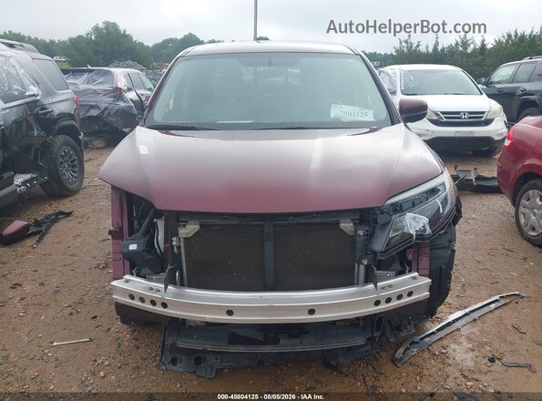 5FPYK3F53KB045396 2019 HONDA RIDGELINE Red Instrument cluster view