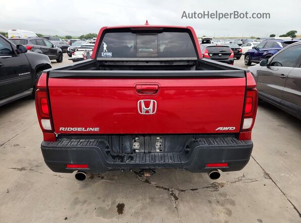 5FPYK3F53PB018707 2023 HONDA RIDGELINE Red Հետևի տեսք