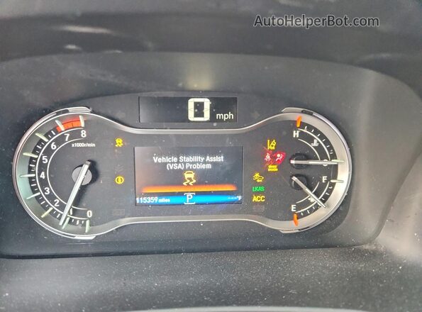 5FPYK3F53PB018707 2023 HONDA RIDGELINE Red Սարքավորումների վահանակի տեսք