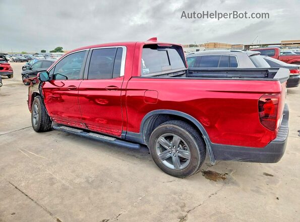 5FPYK3F53PB018707 2023 HONDA RIDGELINE Red Հետևի ձախ