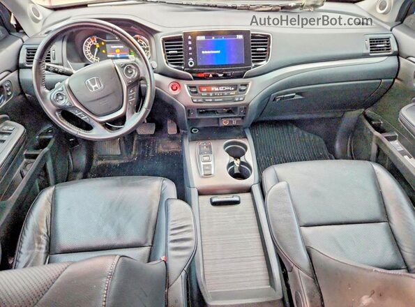 5FPYK3F53PB018707 2023 HONDA RIDGELINE Red Առջևի վահանակի տեսք
