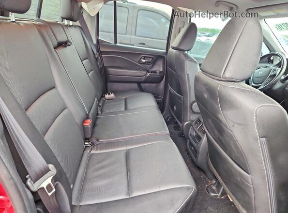 5FPYK3F53PB018707 2023 HONDA RIDGELINE Red Հետևի նստատեղերի տեսք