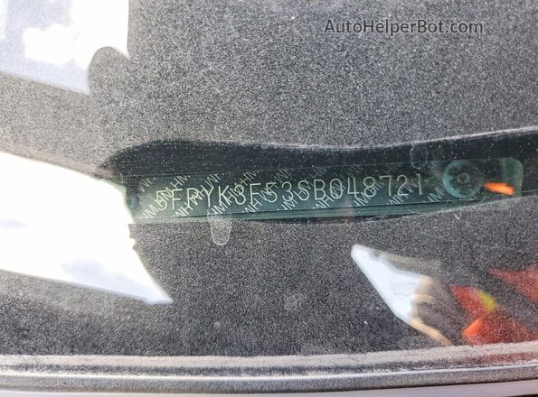 5FPYK3F53SB048721 2025 HONDA RIDGELINE Black VIN sticker view