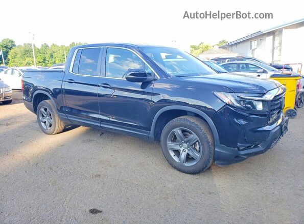 5FPYK3F54NB035416 2022 HONDA RIDGELINE Black Передня права чверть