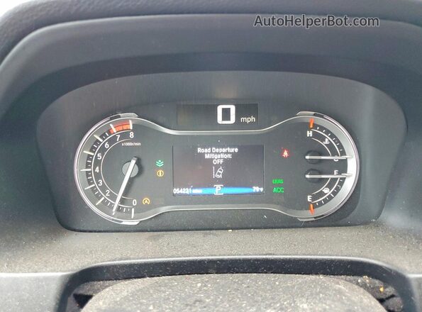 5FPYK3F54PB013337 2023 HONDA RIDGELINE Silver ხელსაწყოთა პანელის ხედი