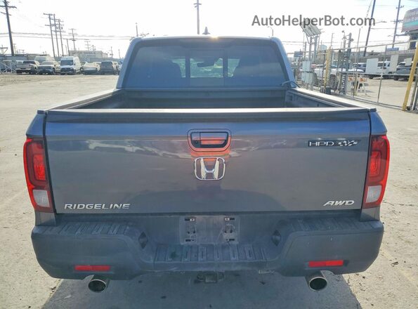 5FPYK3F54PB039730 2023 HONDA RIDGELINE Gray Front interior view