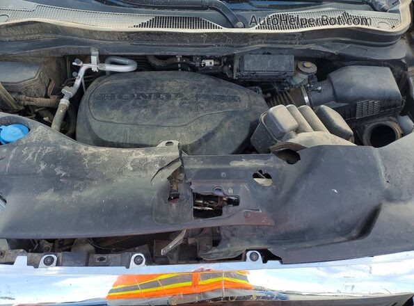 5FPYK3F54PB039730 2023 HONDA RIDGELINE Gray Engine compartment view