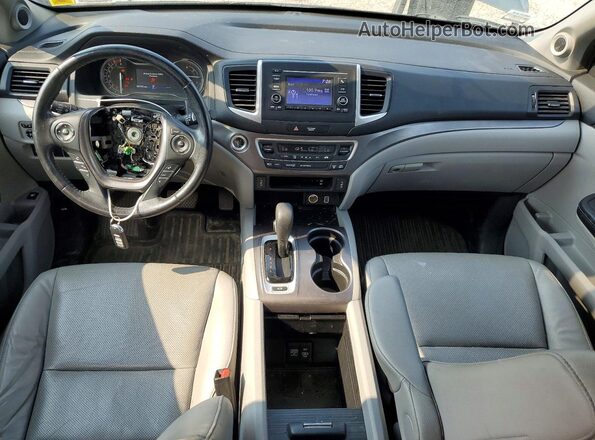 5FPYK3F55KB040782 2019 HONDA RIDGELINE Серый Вид панели приборов