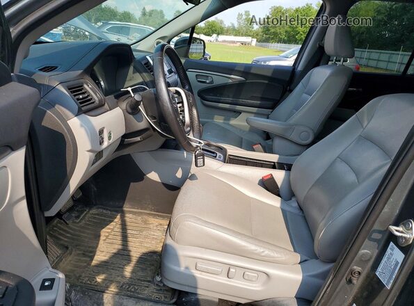 5FPYK3F55KB040782 2019 HONDA RIDGELINE Серый Вид салона спереди
