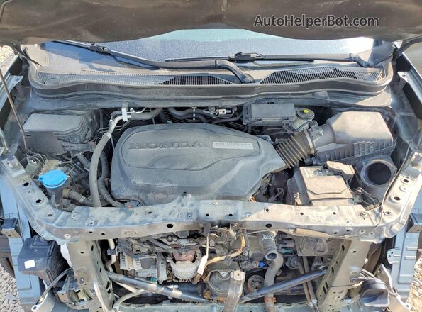5FPYK3F55KB040782 2019 HONDA RIDGELINE Серый Вид задней части салона