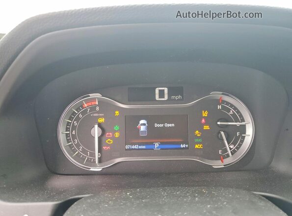 5FPYK3F55PB013363 2023 HONDA RIDGELINE White Instrument cluster view