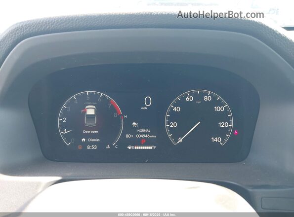 5FPYK3F55TB034952 2026 HONDA RIDGELINE Pewter Вид задних сидений