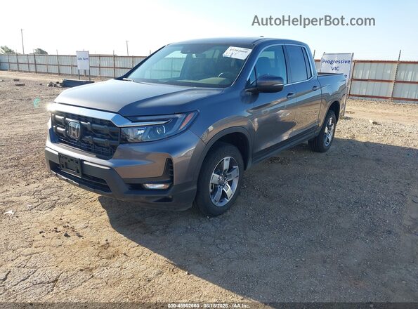 5FPYK3F55TB034952 2026 HONDA RIDGELINE Pewter Передняя левая четверть