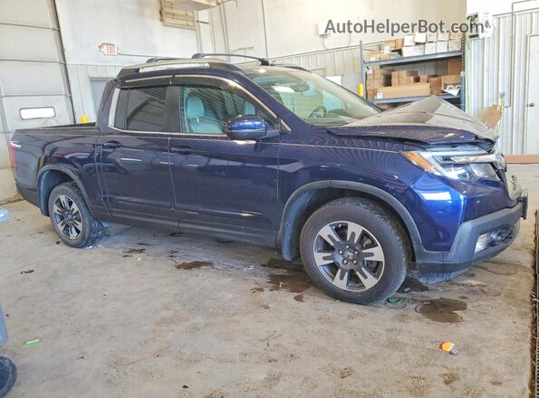 5FPYK3F56HB006181 2017 HONDA RIDGELINE Blue Przód prawy