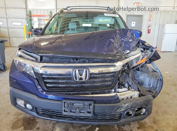 5FPYK3F56HB006181 2017 HONDA RIDGELINE Blue Widok z przodu