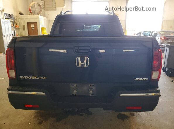 5FPYK3F56HB006181 2017 HONDA RIDGELINE Blue Widok z tyłu