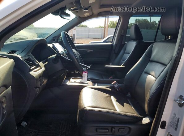 5FPYK3F56PB042595 2023 HONDA RIDGELINE White Vista interior delantera