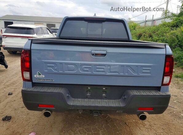 5FPYK3F56SB048860 2025 HONDA RIDGELINE Blue Вид ззаду