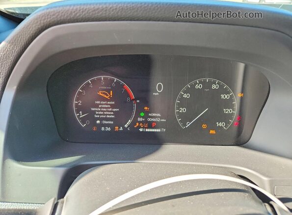 5FPYK3F56TB001135 2026 HONDA RIDGELINE Black Vista del cuadro de instrumentos