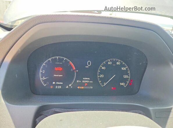5FPYK3F56TB022857 2026 HONDA RIDGELINE Gray Սարքավորումների վահանակի տեսք