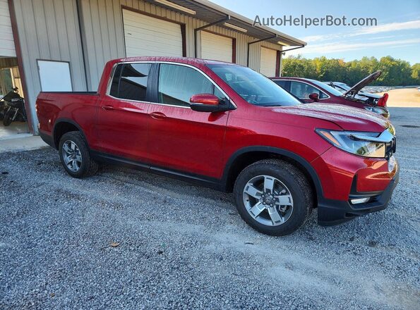 5FPYK3F56TB042851 2026 HONDA RIDGELINE Бордовый Передняя правая четверть