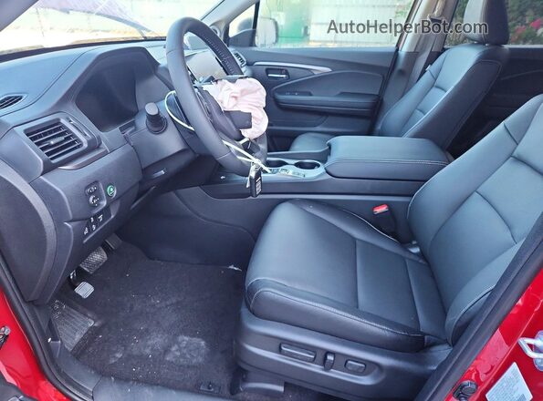 5FPYK3F56TB042851 2026 HONDA RIDGELINE Бордовый Вид салона спереди