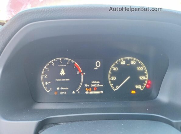 5FPYK3F56TB042851 2026 HONDA RIDGELINE Бордовый Вид щитка приборов