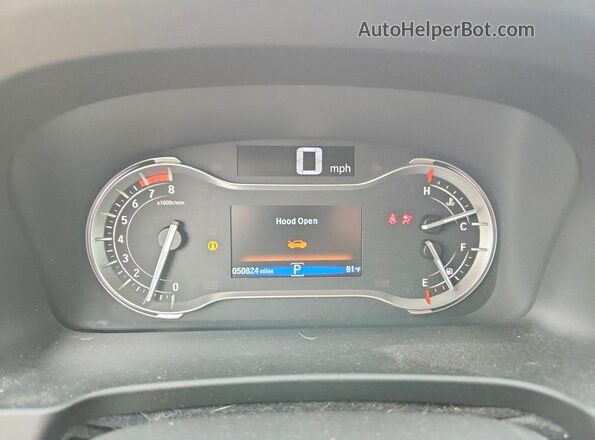 5FPYK3F57LB025007 2020 HONDA RIDGELINE White Vista del cuadro de instrumentos