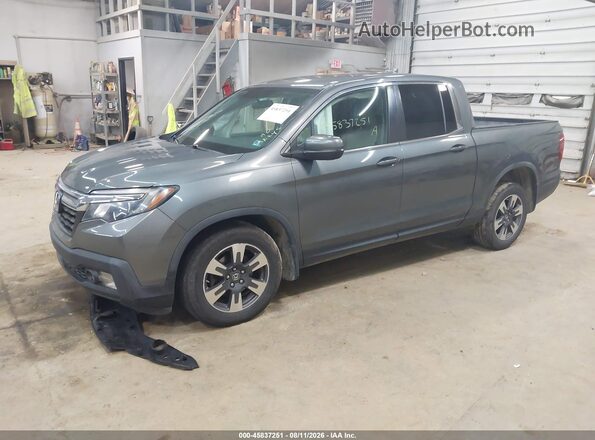 5FPYK3F58HB019563 2017 HONDA RIDGELINE Silver Front left