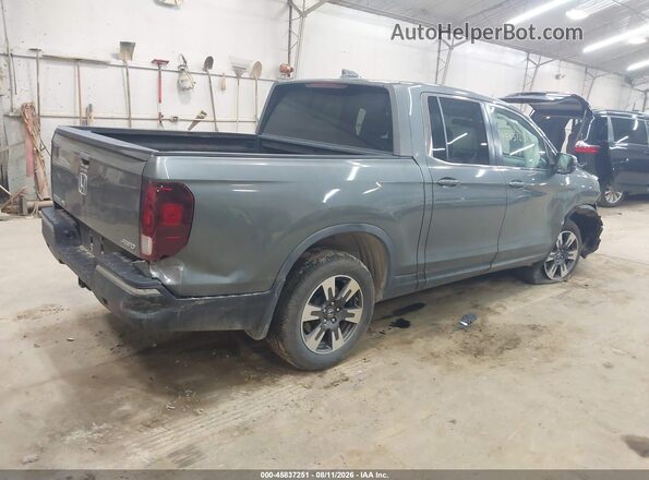 5FPYK3F58HB019563 2017 HONDA RIDGELINE Silver Rear right