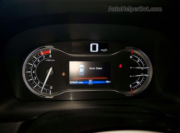 5FPYK3F58KB013947 2019 HONDA RIDGELINE White Սարքավորումների վահանակի տեսք