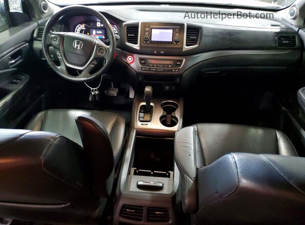 5FPYK3F58KB013947 2019 HONDA RIDGELINE White Առջևի վահանակի տեսք