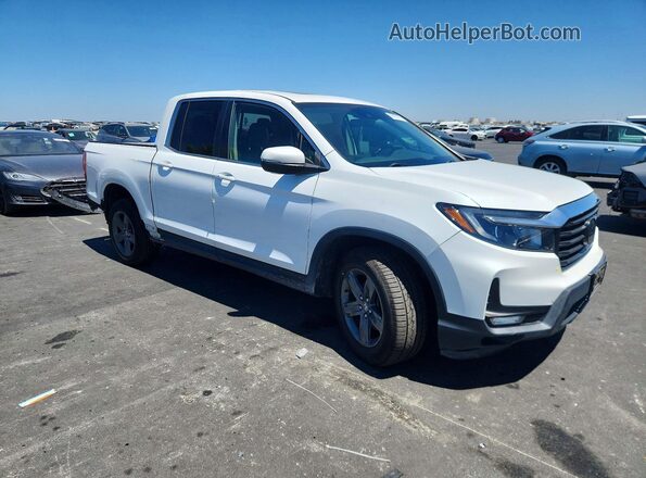 5FPYK3F58NB038853 2022 HONDA RIDGELINE Белый Передняя правая четверть