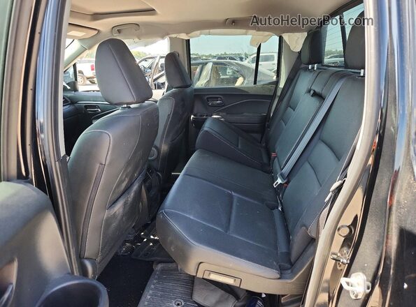 5FPYK3F58PB024244 2023 HONDA RIDGELINE Black Widok tylnych siedzeń
