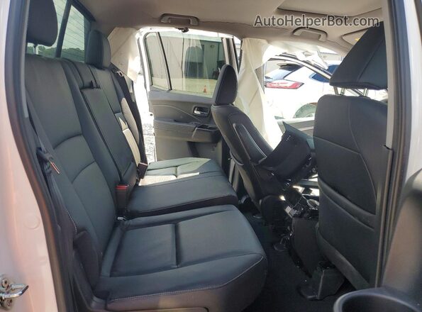 5FPYK3F58PB068342 2023 HONDA RIDGELINE White უკანა სავარძლების ხედი